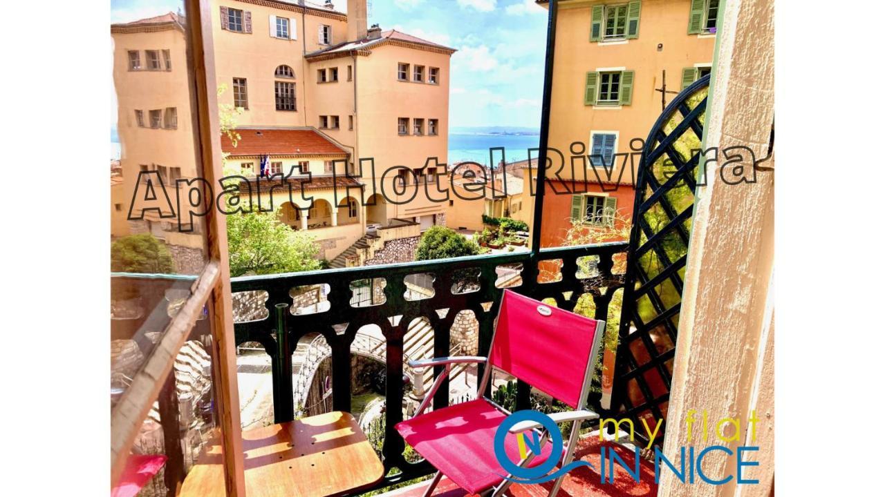 Aparthotel Riviera - Balcon Honore 1 - Old Town - 5 Mn Promenade Des Anglais Et Plage - Charme Absolu - Appartement 2 Pieces Avec Balcon Ac - Vue Mer Et Ville Nice Exterior foto