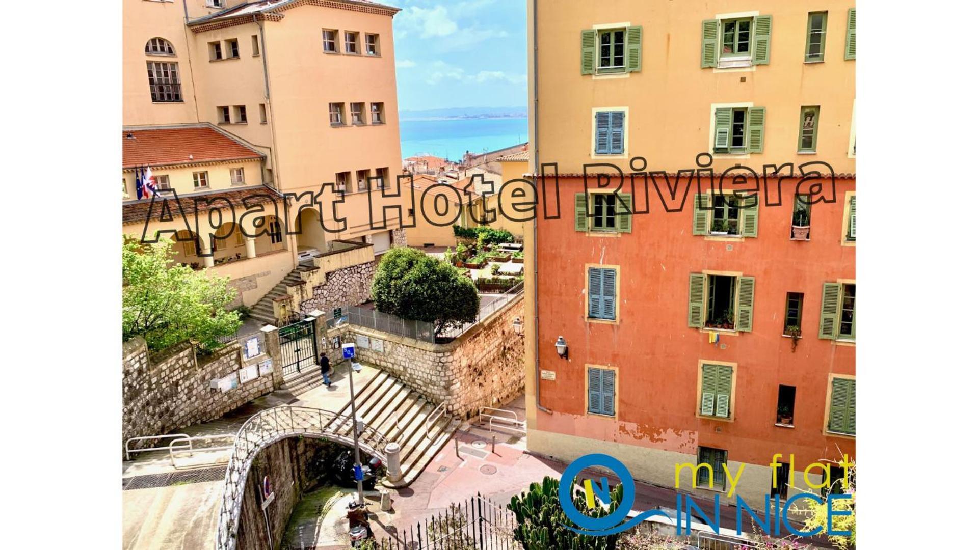 Aparthotel Riviera - Balcon Honore 1 - Old Town - 5 Mn Promenade Des Anglais Et Plage - Charme Absolu - Appartement 2 Pieces Avec Balcon Ac - Vue Mer Et Ville Nice Exterior foto